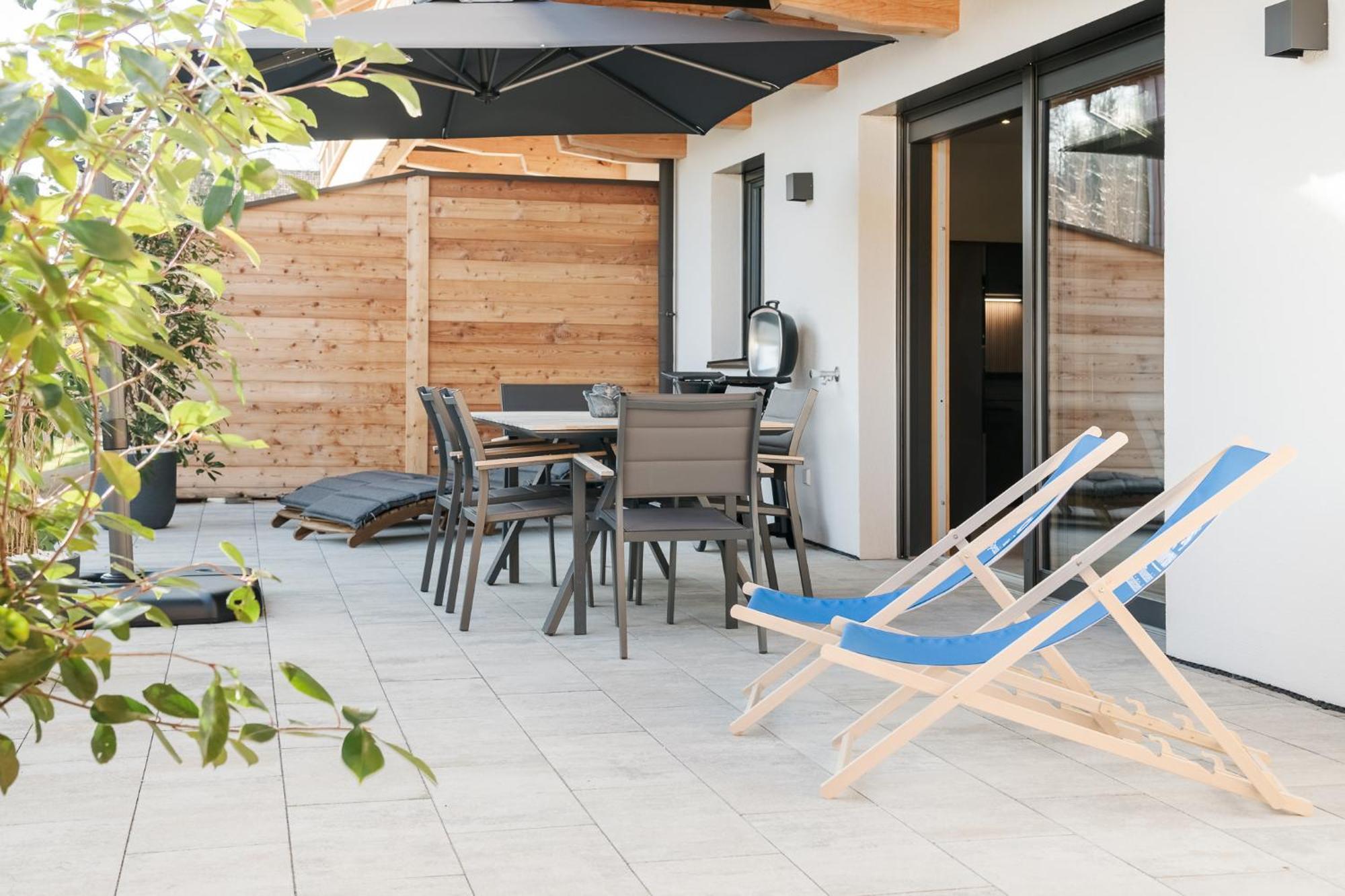 Fenjoy: Ferienapartment Mit Terrasse / Zentral / Bbq Bernau am Chiemsee Exterior foto