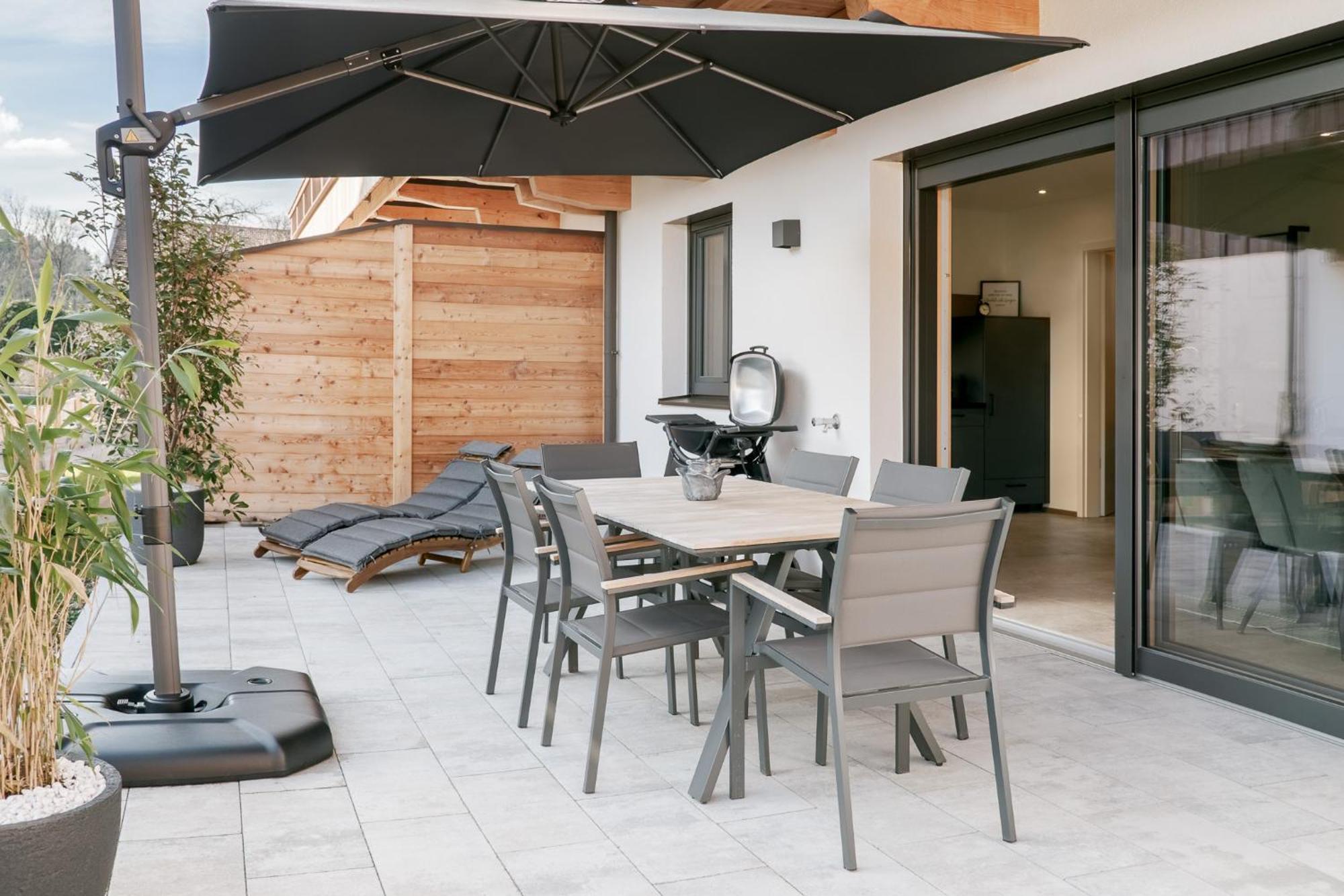 Fenjoy: Ferienapartment Mit Terrasse / Zentral / Bbq Bernau am Chiemsee Exterior foto