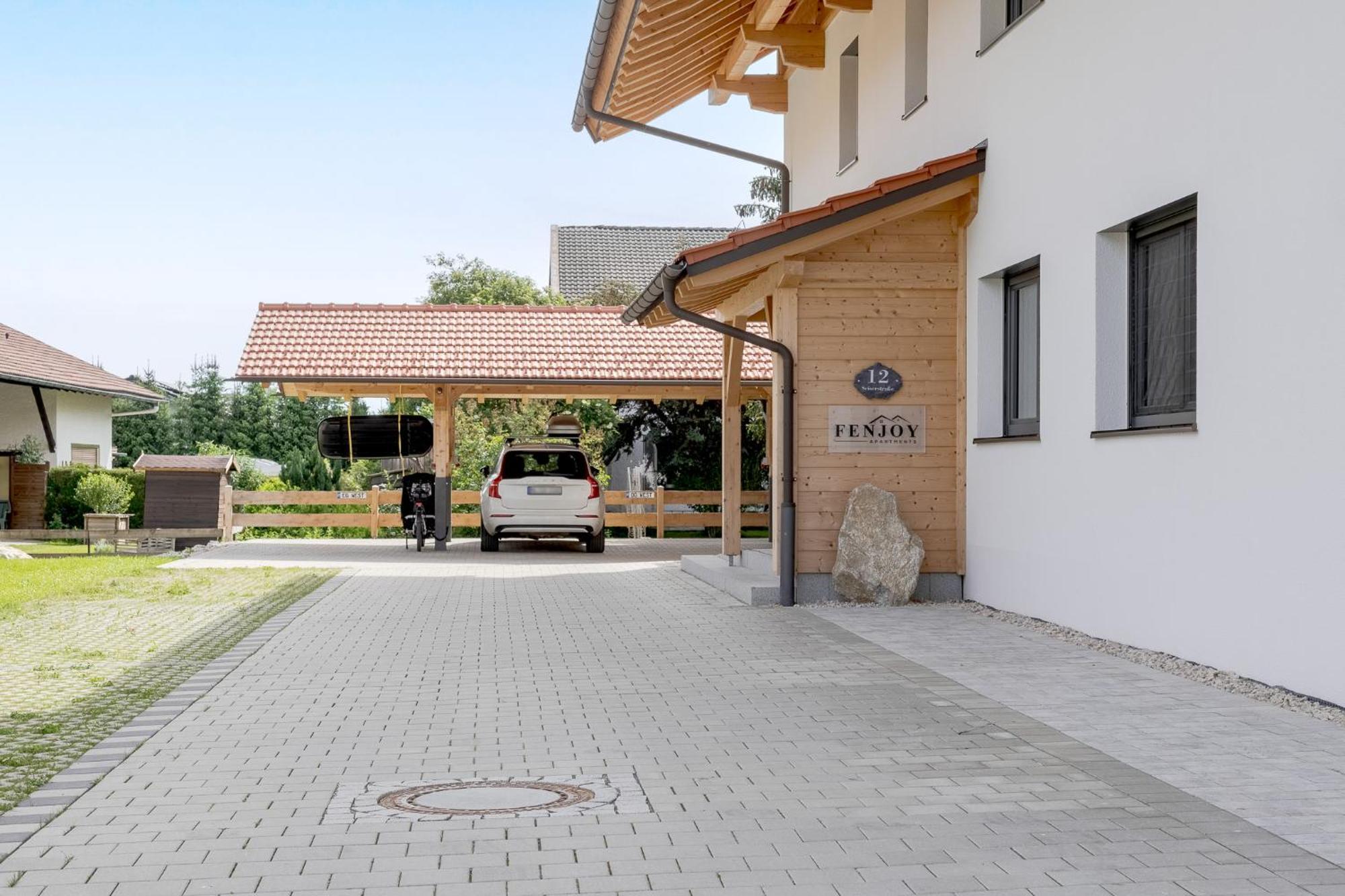 Fenjoy: Ferienapartment Mit Terrasse / Zentral / Bbq Bernau am Chiemsee Exterior foto